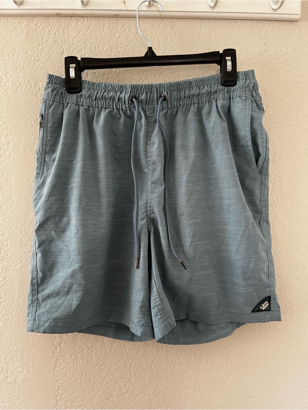 Mr. Swim Light Blue Swim Trunks  Size L